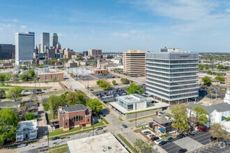 1350 S Boulder Ave, Tulsa, OK - VUE AÉRIENNE vue de carte