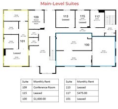 6302 Odana Rd, Madison, WI à louer Plan d’étage– Image 1 sur 1