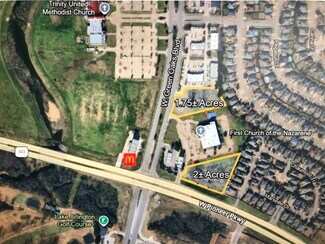 Plus de détails pour NEC W. Pioneer Parkway & W. Green Oaks Blvd, Arlington, TX - Terrain à vendre