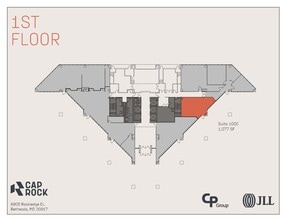 6903 Rockledge Dr, Bethesda, MD à louer Plan d’étage– Image 1 sur 1