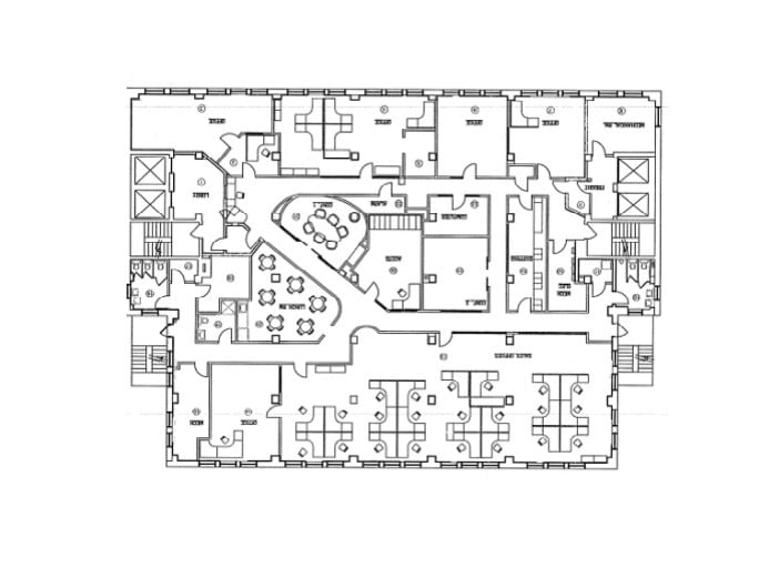 207-217 W 25th St, New York, NY à louer Plan d’étage– Image 1 sur 1