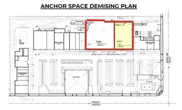 906-942 S Grand Ave, Glendora, CA à louer Plan de site– Image 1 sur 1