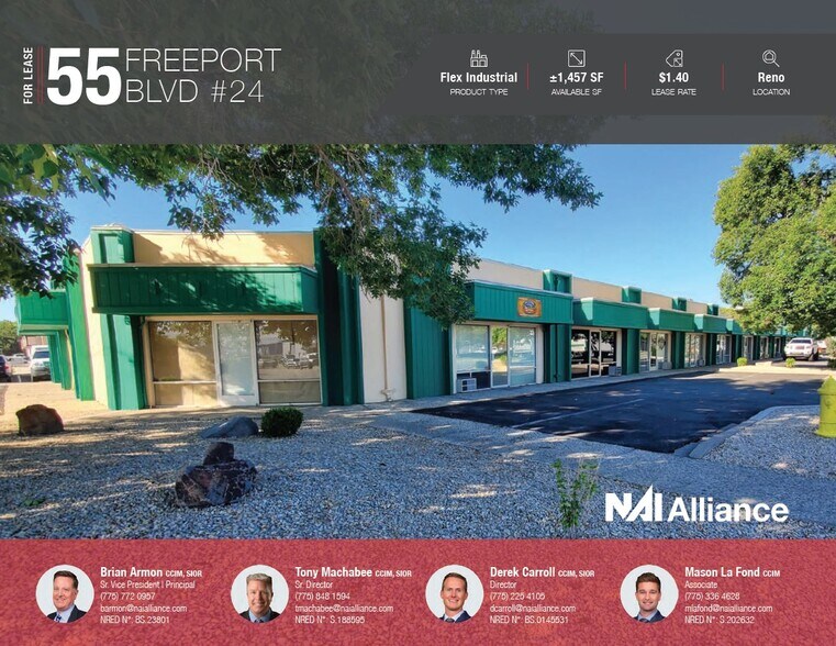 55 Freeport Blvd, Sparks, NV à louer - Photo de l’immeuble – Image 1 sur 3