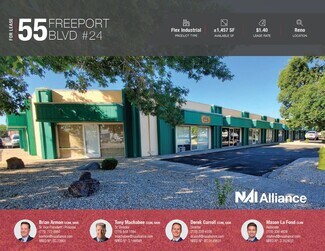 Plus de détails pour 55 Freeport Blvd, Sparks, NV - Local d'activités à louer
