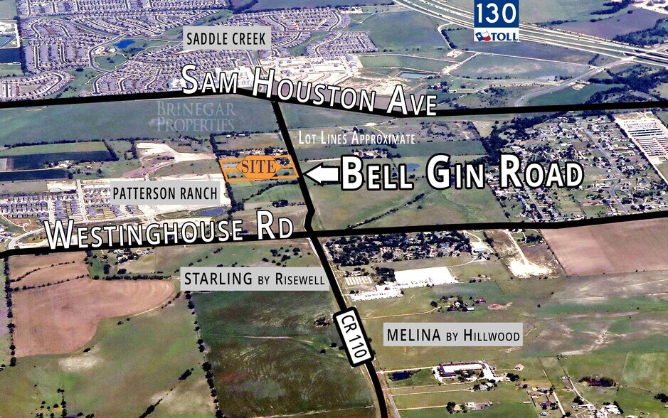 Bell Gin Rd, Georgetown, TX portefeuille de 2 biens à vendre sur LoopNet.fr - Aérien – Image 3 sur 3