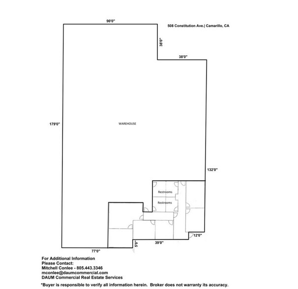 508 Constitution Ave, Camarillo, CA à vendre - Plan d’étage – Image 3 sur 11