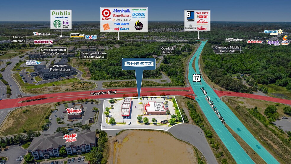 9825 Hospital Blvd, Fredericksburg, VA à vendre - Photo de l’immeuble – Image 3 sur 5