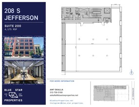 208 S Jefferson St, Chicago, IL à louer Plan d’étage– Image 1 sur 5