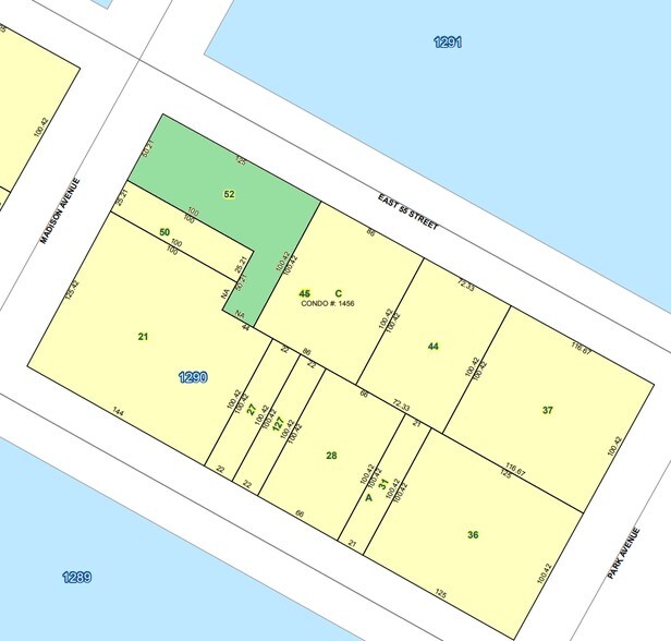 545 Madison Ave, New York, NY à louer - Plan cadastral – Image 2 sur 11