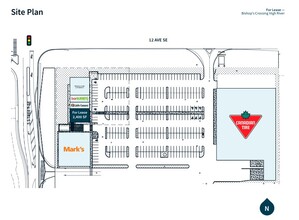 1206 5th St SE, High River, AB à louer Plan de site– Image 1 sur 1