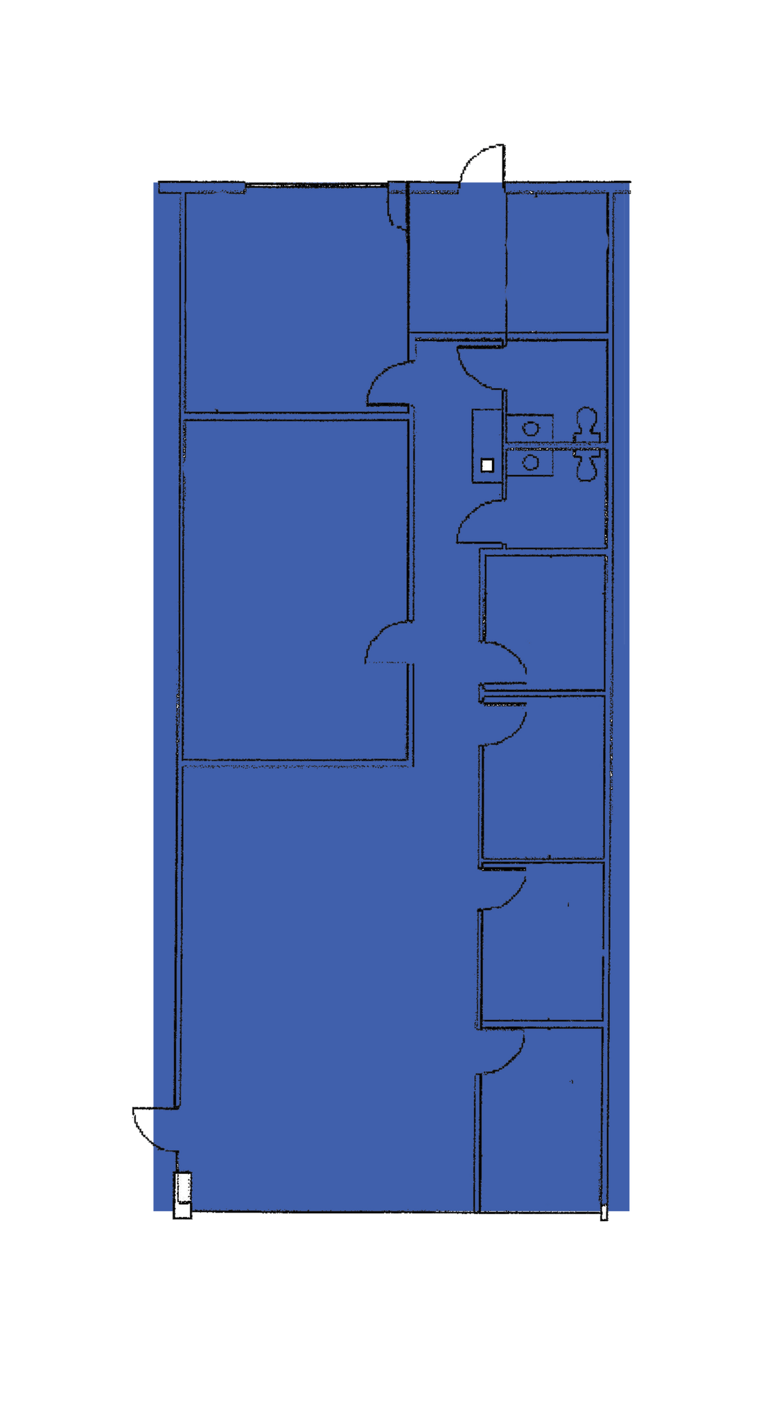 5100 Reagan Dr, Charlotte, NC à louer Plan d’étage– Image 1 sur 1