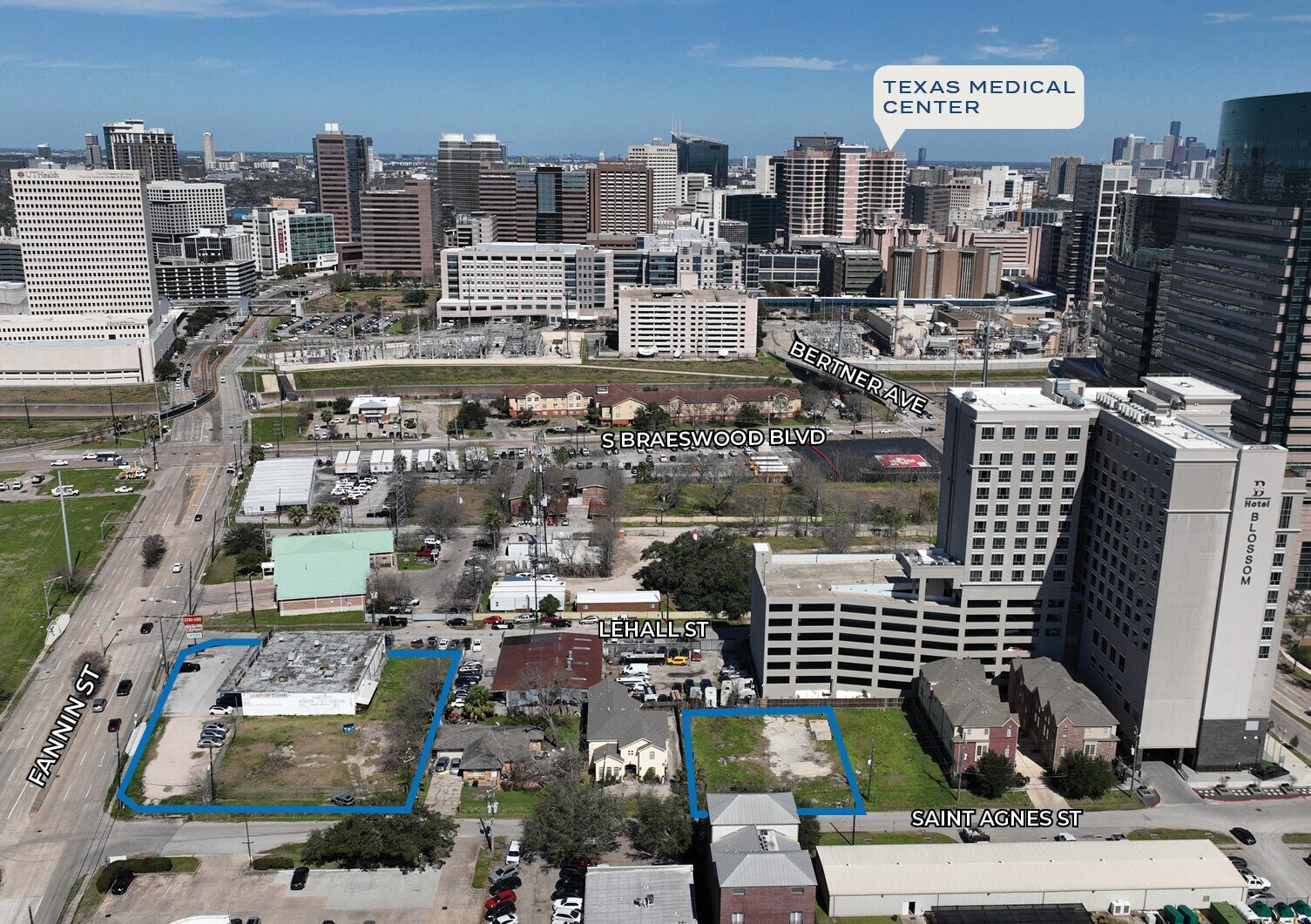 7121 Fannin St & 1105 Saint Agnes St portefeuille de 2 biens à vendre sur LoopNet.fr Photo principale– Image 1 sur 4