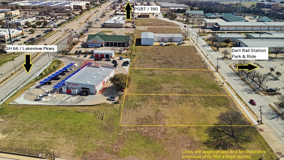 4109 Industrial Street, Rowlett, TX à vendre - Photo principale – Image 1 sur 48