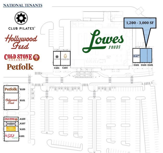 8918 Charlotte Hwy, Indian Land, SC à louer - Plan de site – Image 2 sur 15