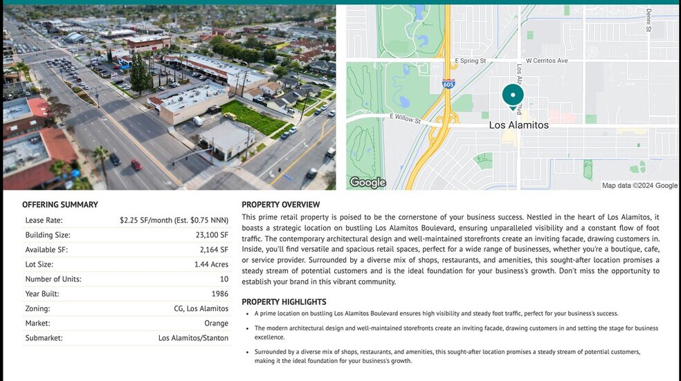 10877-10911 Los Alamitos Blvd, Los Alamitos, CA à louer - Photo de l’immeuble – Image 1 sur 19