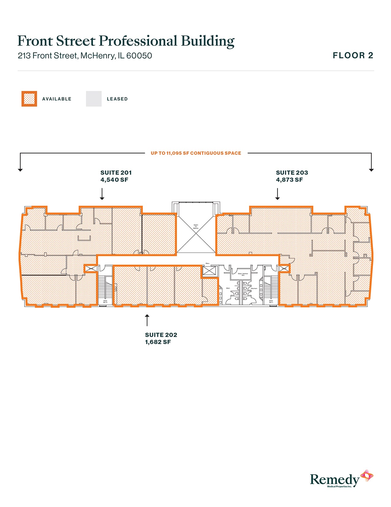 213 Front St, Mchenry, IL à louer Plan d’étage– Image 1 sur 1