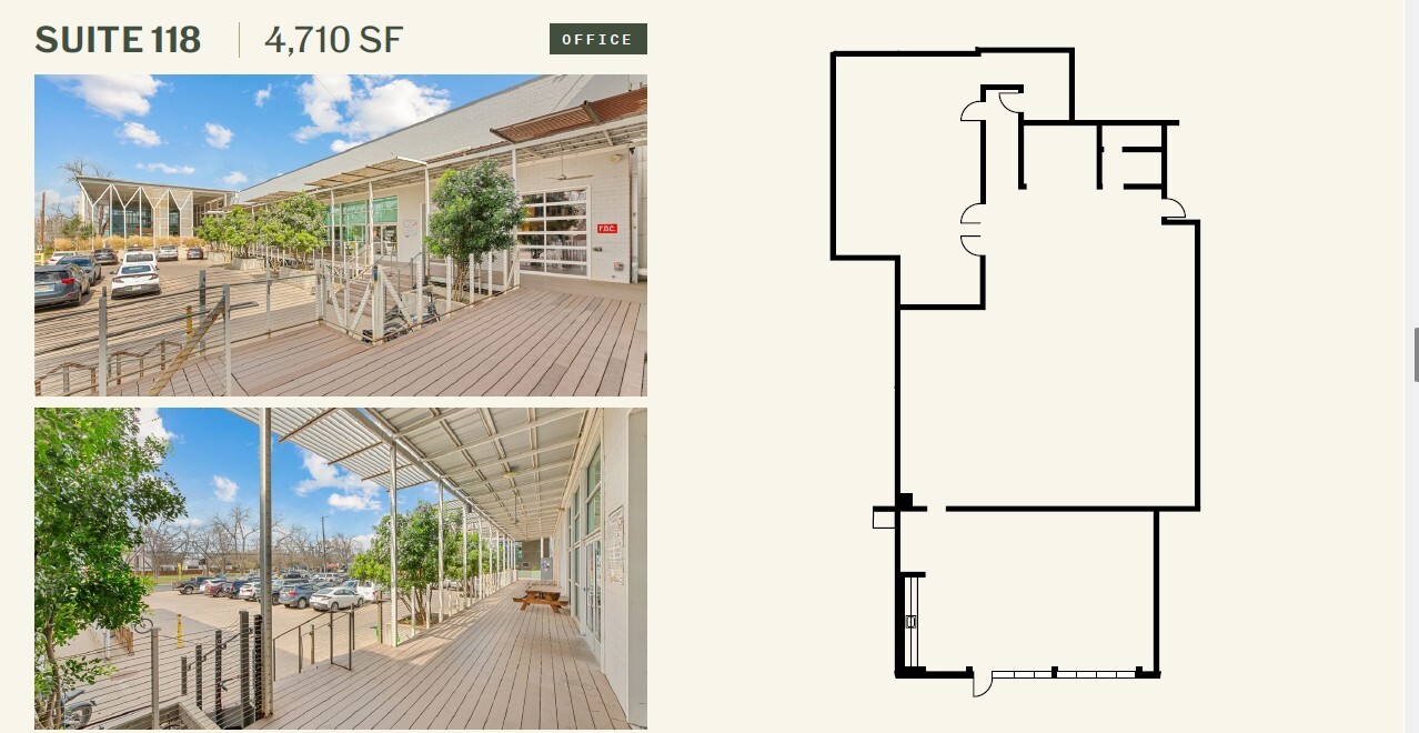 979 Springdale Rd, Austin, TX à louer Plan d’étage– Image 1 sur 1
