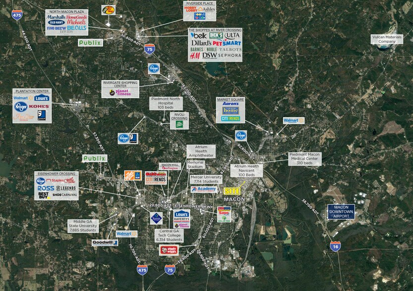 885 Martin Luther King Jr Blvd, Macon, GA à louer - Photo de l’immeuble – Image 2 sur 3