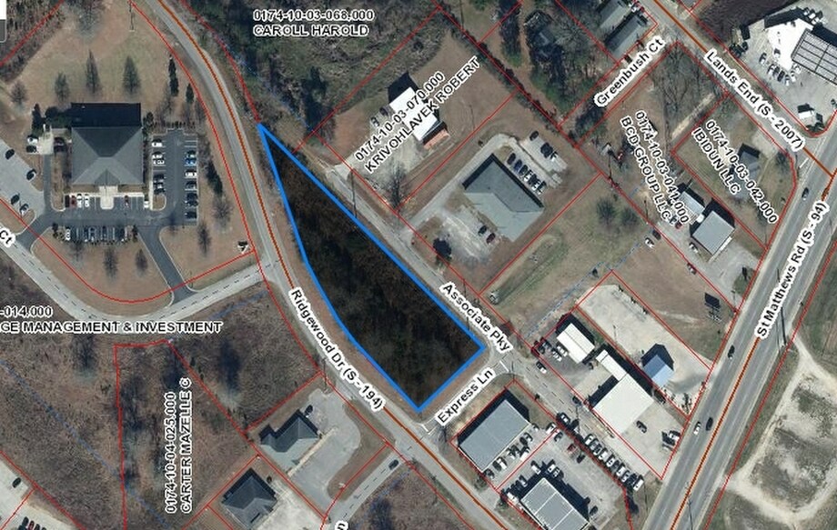 Ridgewood Dr, Orangeburg, SC à vendre - Aérien – Image 2 sur 2