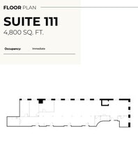 372 Richmond St W, Toronto, ON à louer Plan d’étage– Image 1 sur 2