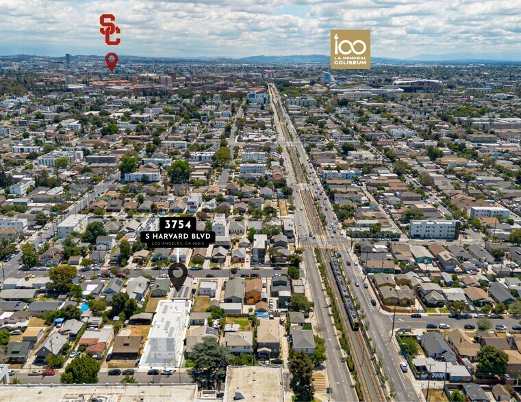 3754 S Harvard Blvd, Los Angeles, CA à vendre - Photo de l’immeuble – Image 2 sur 16