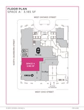 33 W Ontario St, Chicago, IL à louer Plan d’étage– Image 1 sur 1