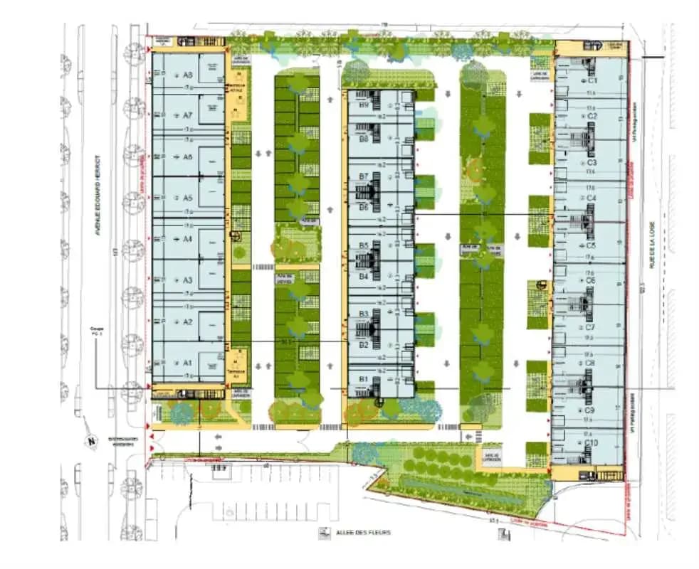 1 Avenue Edouard Herriot, Fresnes à louer Plan d’étage– Image 1 sur 4