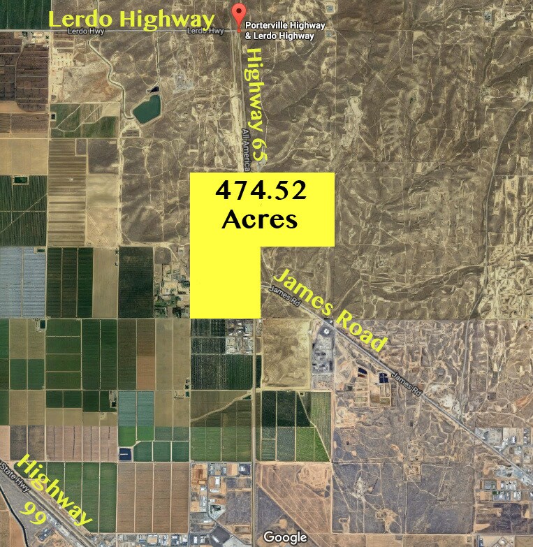 James Road & Porterville Hwy, Bakersfield, CA à vendre Photo principale– Image 1 sur 9