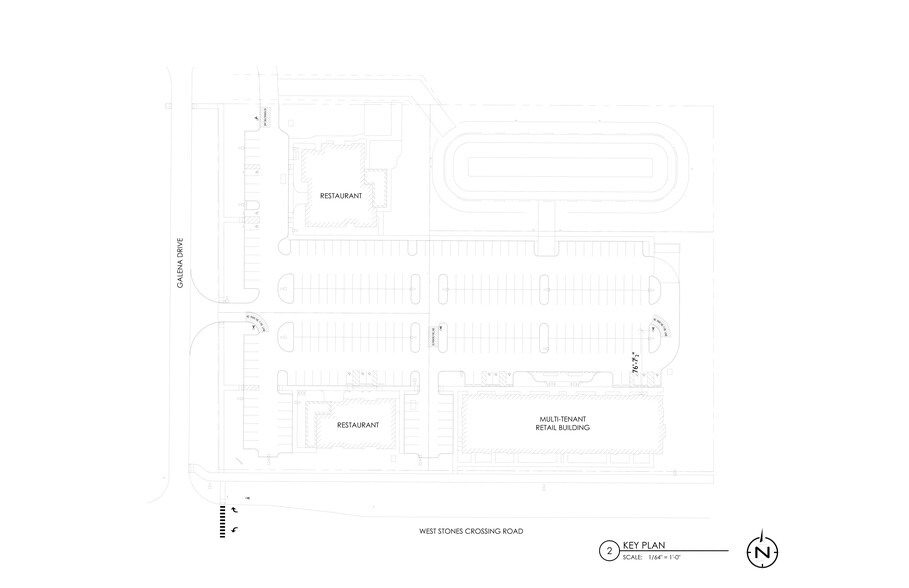 1458 W Stones Crossing Rd, Greenwood, IN à louer - Plan de site – Image 2 sur 2