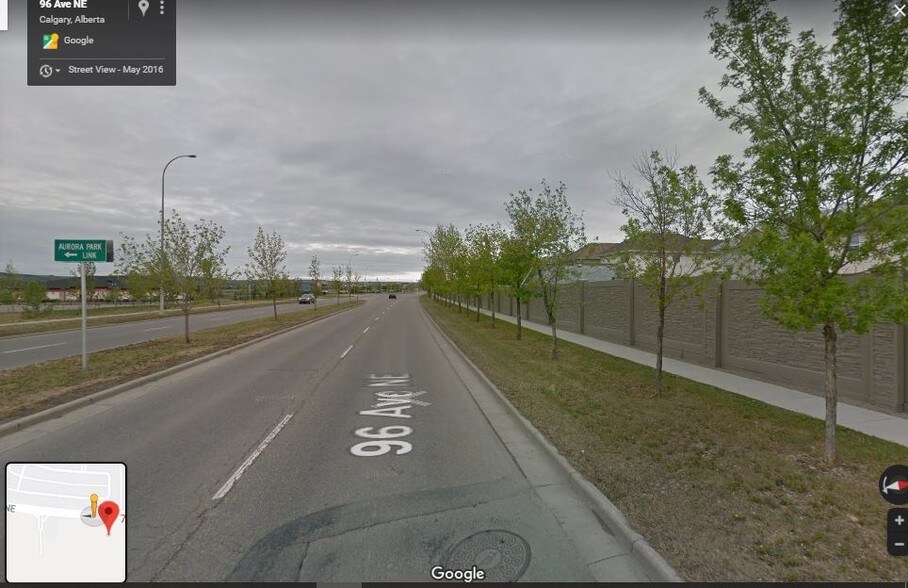 96 Ave NE, Calgary, AB à vendre - Aérien – Image 3 sur 9