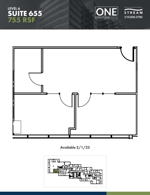 100 NE Loop 410, San Antonio, TX à louer Plan d’étage– Image 1 sur 1