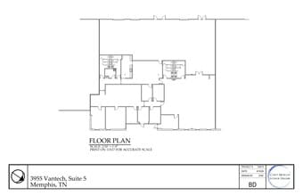 3930 Vantech Dr, Memphis, TN à louer Plan de site– Image 2 sur 2