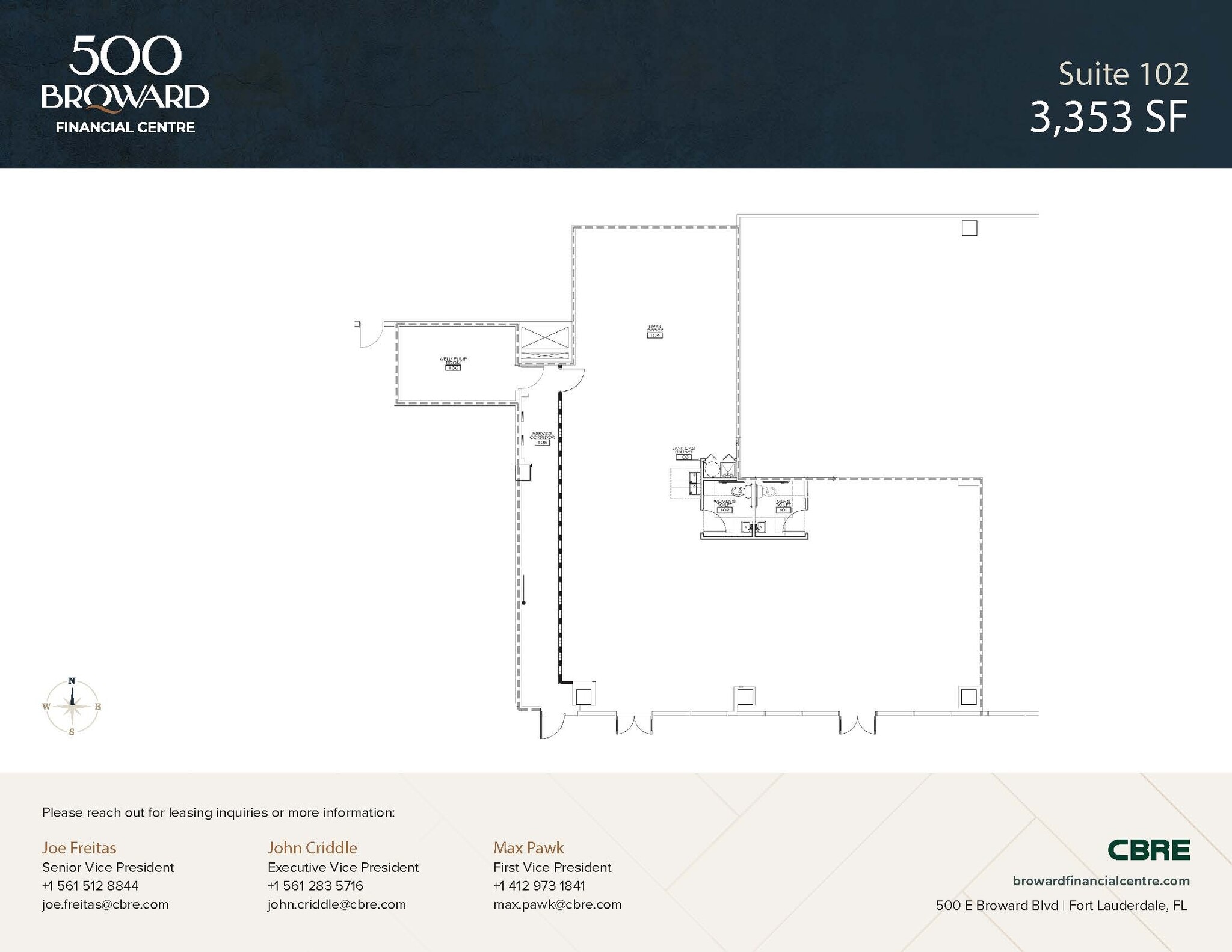 500 E Broward Blvd, Fort Lauderdale, FL à louer Photo intérieure– Image 1 sur 1