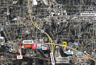 Plus de détails pour 1727 US Highway 70 SW, Hickory, NC - Terrain à vendre