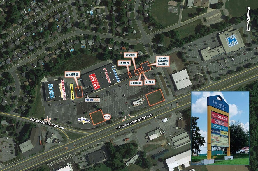 801 E Pulaski Hwy, Elkton, MD à louer - Aérien – Image 2 sur 4