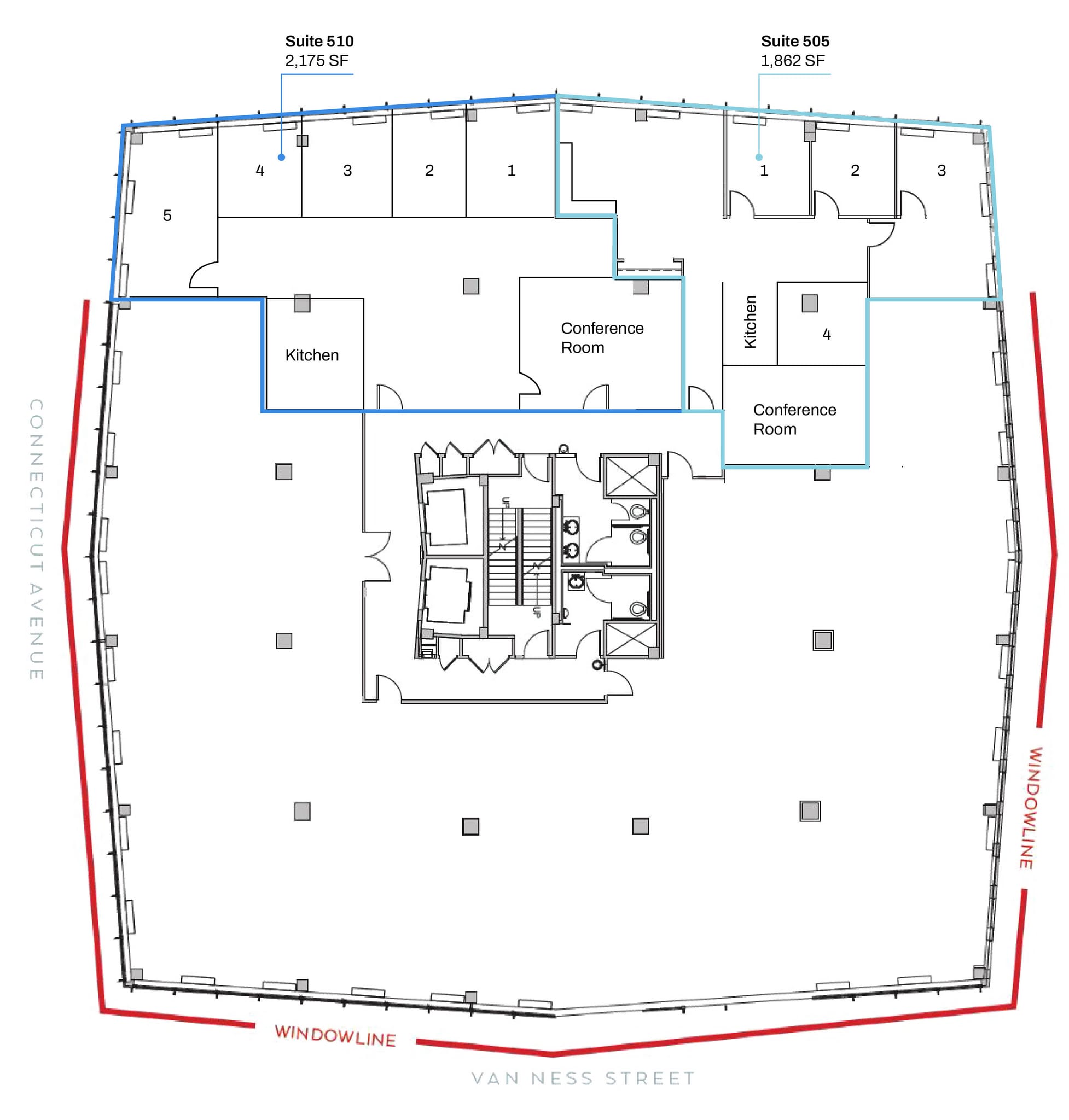 4201 Connecticut Ave NW, Washington, DC à louer Plan d’étage– Image 1 sur 1