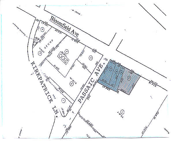 5-13 Bloomfield Ave, North Caldwell, NJ à louer - Plan cadastral – Image 2 sur 3