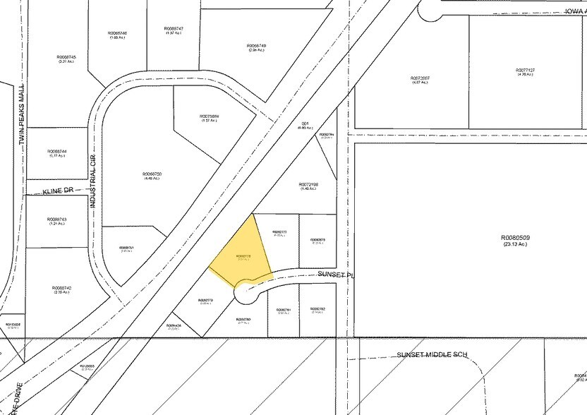 1822 Sunset Pl, Longmont, CO à louer - Plan cadastral – Image 2 sur 6