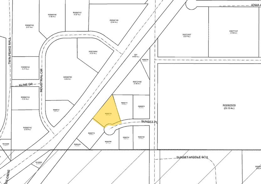 1822 Sunset Pl, Longmont, CO à louer - Plan cadastral – Image 3 sur 6