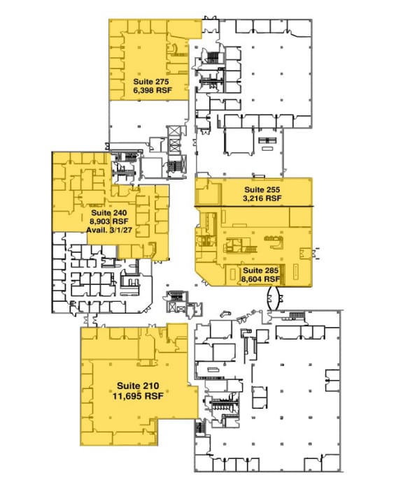7700 France Ave S, Minneapolis, MN à louer Plan d’étage– Image 1 sur 1