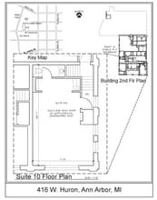 400-416 W Huron St, Ann Arbor, MI à louer Plan d’étage– Image 2 sur 2