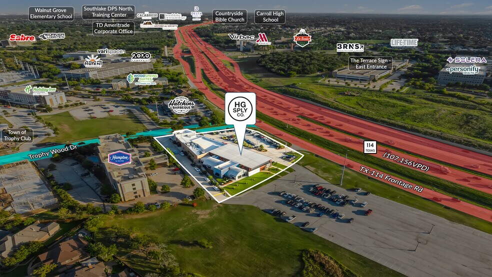 2980 SH TX-114 Frontage Rd, Trophy Club, TX à vendre - Photo de l’immeuble – Image 3 sur 7