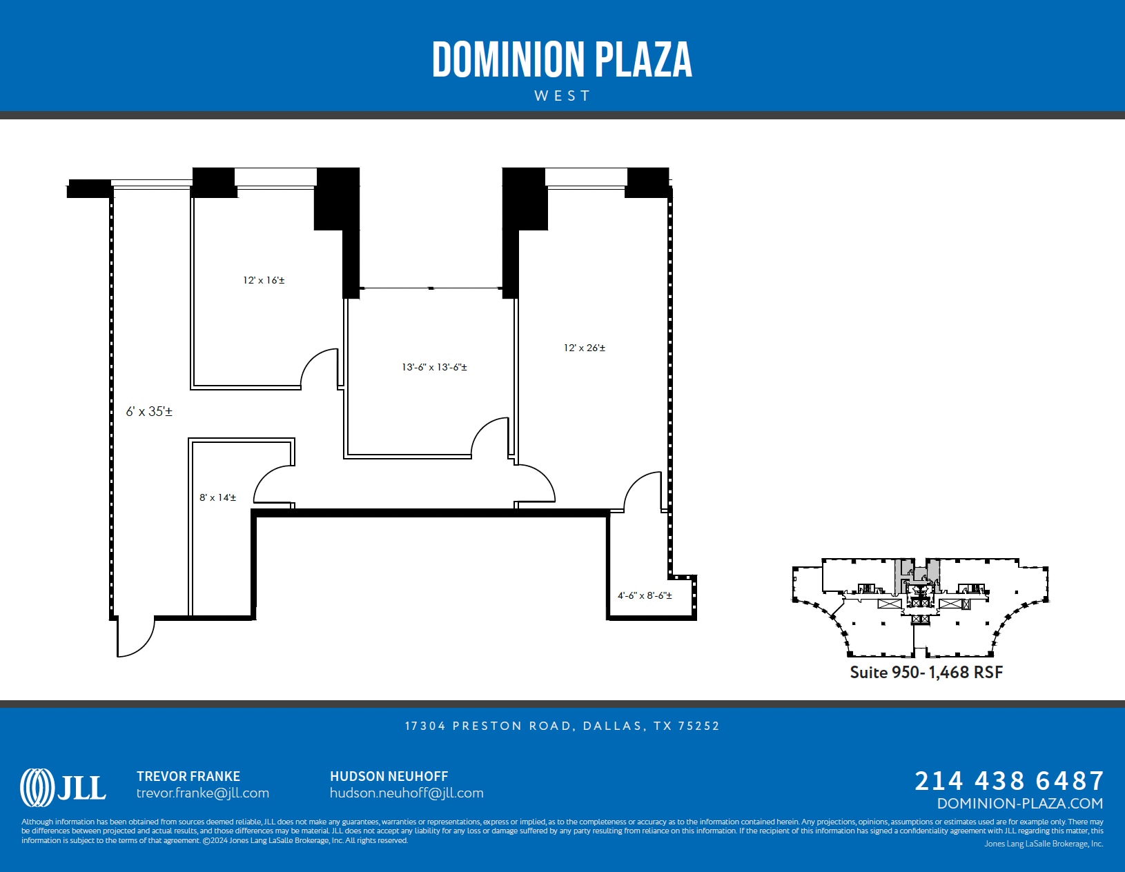 17304 Preston Rd, Dallas, TX à louer Plan d’étage– Image 1 sur 1