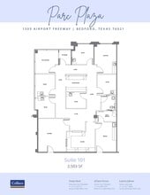 1305 Airport Fwy, Bedford, TX à louer Plan d’étage– Image 1 sur 1