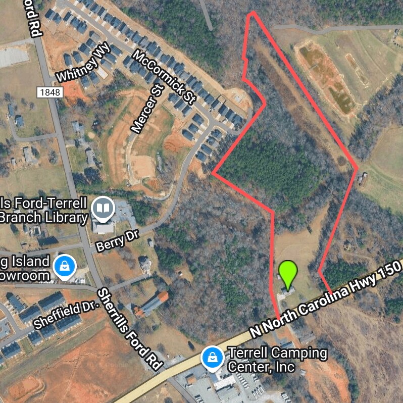 8042 N NC HWY 150 E, Terrell, NC à vendre Aérien– Image 1 sur 4