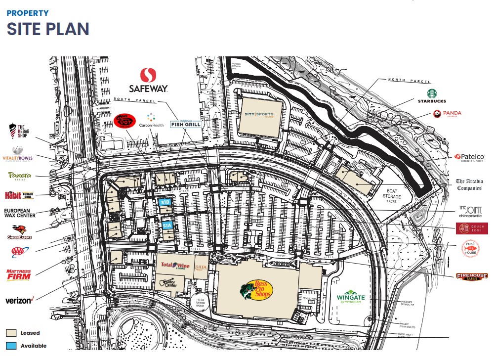 Hwy 85 & Almaden Expy, San Jose, CA à louer Plan de site– Image 1 sur 2