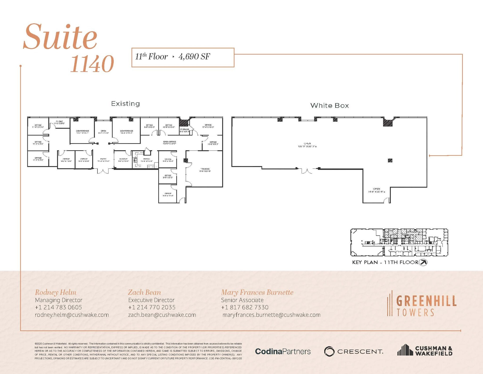 14131 Midway Rd, Addison, TX à louer Plan d’étage– Image 1 sur 2