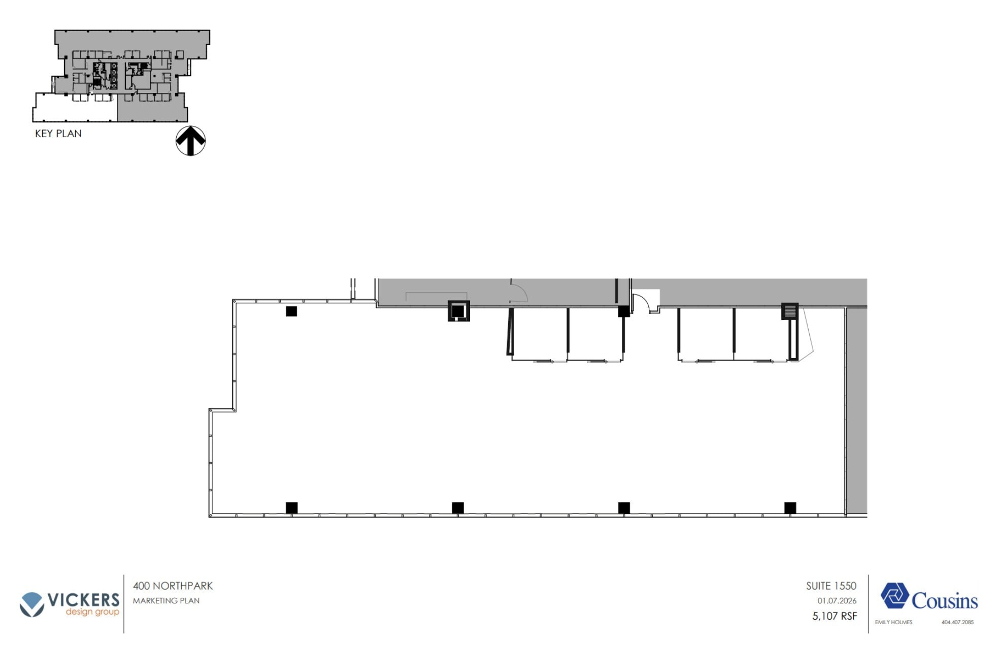 1200 Abernathy Rd NE, Atlanta, GA à louer Plan d’étage– Image 1 sur 1