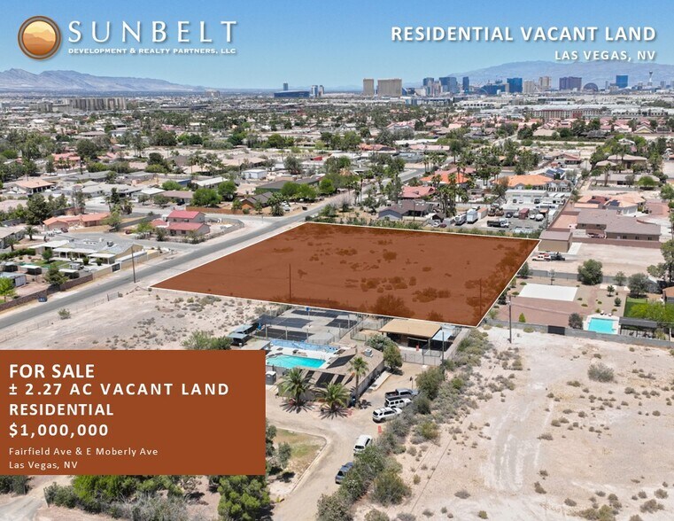 Fairfield Ave, Las Vegas, NV à vendre - Aérien – Image 1 sur 6