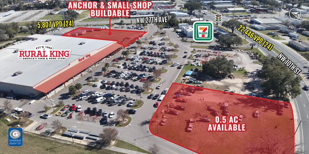 2999 NW 10th St, Ocala, FL à louer - Photo de l’immeuble – Image 1 sur 3